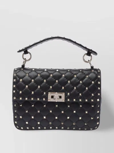 Valentino Garavani Quilted Studs Chain Shoulder Bag