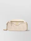 Valentino Garavani Quiltie 67 Chain Bag Butter Coloured Women In Neutral