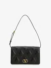 Valentino Quiltie 67 Mini Quilted Leather Shoulder Bag In Black