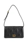 Valentino Quiltie 67 Mini Shoulder Bag In Quilted Nappa In Black