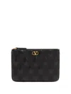 Valentino Quiltie 67 Pouch In Quilted Nappa Leather