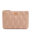 Valentino Quiltie 67 Pouch In Quilted Nappa Leather