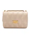 Valentino Quiltie 67 Shoulder Bag In Nude