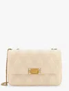 Valentino Women's Ivory Nappa Leather Medium Quiltie 67 Shoulder Bag