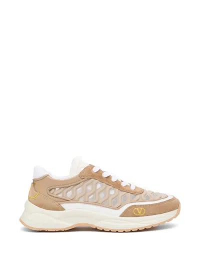Valentino Garavani Ready Go Runner Vlogo Signature 运动鞋 In Neutral