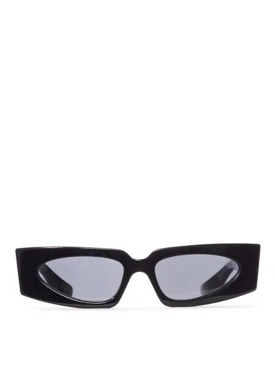 VALENTINO RECTANGULAR ACETATE SUNGLASSES