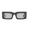 Valentino Rectangular Frame Sunglasses In 517687