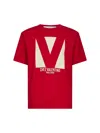 Valentino Crewneck Graphic Print T-shirt Logo