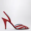 Valentino Slingback Pumps In Red