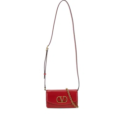 Valentino Garavani Red Tote Bags