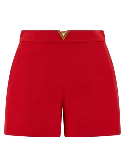 Valentino Red V Gold Shorts