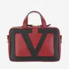Valentino Viva Superstar Leather Tote Bag In Red