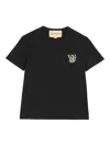 Valentino Garavani Men `vltn` Print Regular T-shirt In Black