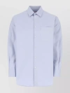 VALENTINO RELAXED FIT COTTON BLEND SHIRT WITH POCKET