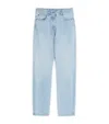 Valentino Straight Leg Trousers Featuring Five-pocket Design In Blue