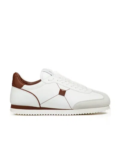 Valentino Garavani Retrorunner Low-top Sneakers In White