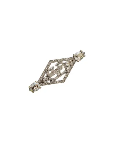Valentino Garavani Rêve Radieux Swarovski Hair Clip In Grey