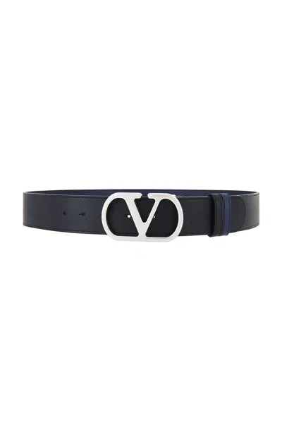Valentino Garavani Reversibile Belt In Black
