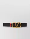 Valentino Signature Vlogo Reversible Slim Belt