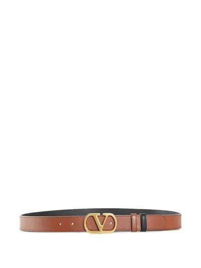Valentino Garavani Reversible H. 30 Belt For Men In Brown