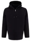 Valentino Toile Iconographe Wool Caban Coat In Black