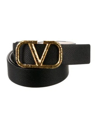 Pre-owned Valentino Garavani Reversible Leather Belt