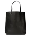 Valentino Reversible Rockstud Shopper Bag In Black