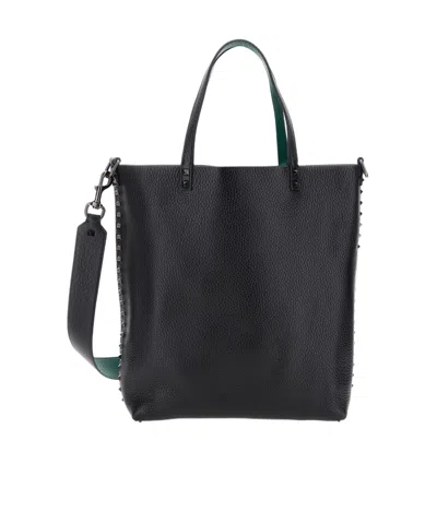 Valentino Garavani Reversible Tote Bag In Black