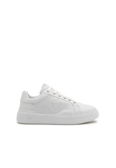 Valentino Garavani Valentino Rey Man Sneakers In White