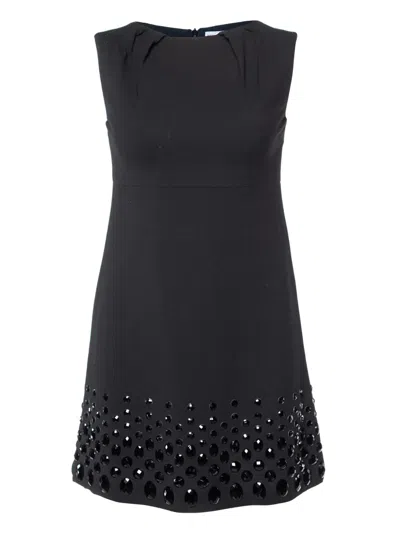 Pre-owned Valentino Rhinestone-embellished Midi Dress
