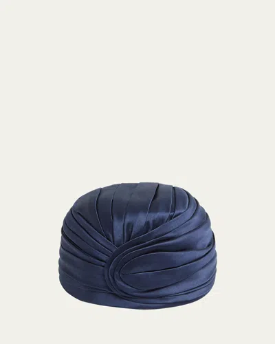 VALENTINO GARAVANI RIGID SILK & NYLON TURBAN