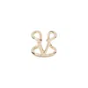Valentino Rings With Open Design And Polished Finish