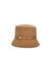 Valentino Fashionable Women's Bucket Hat For Fw24 Season In Brown