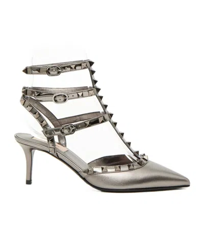VALENTINO GARAVANI VALENTINO GARAVANI ROCKSTUD POINTED TOE CAGED PUMPS