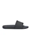 Valentino Rockstud Rubber Slide In Black