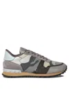 Valentino Rockrunner Camouflage Low-top Sneakers