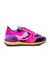 Valentino Rockrunner Leisure Sports Shoes In Pink