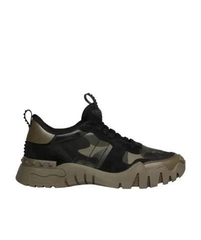 Valentino Garavani Rockrunner Plus Sneakers In Black
