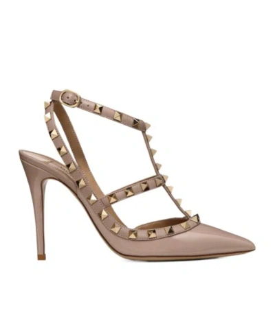 Valentino Garavani Rockstud 110mm Pumps In Pink