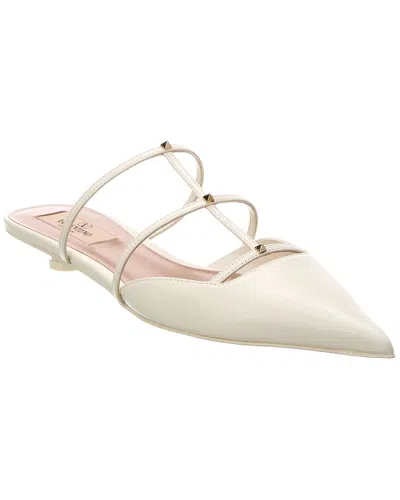VALENTINO GARAVANI VALENTINO ROCKSTUD 20 LEATHER MULE