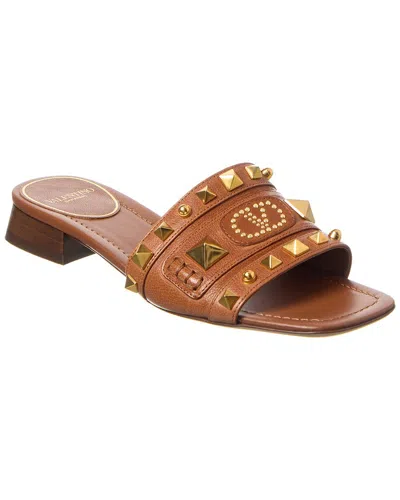 Valentino Garavani Valentino Rockstud 20 Leather Sandal