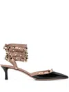 Valentino Garavani Rockstud 60mm Leather Pumps In Schwarz
