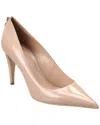 Valentino Rockstud 90 Patent Pump In Beige