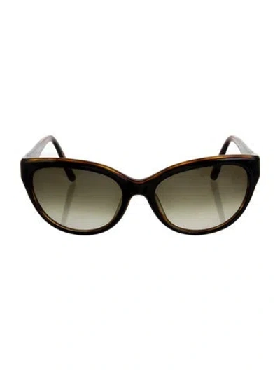 Pre-owned Valentino Rockstud Accents Cat-eye Sunglasses In Multi