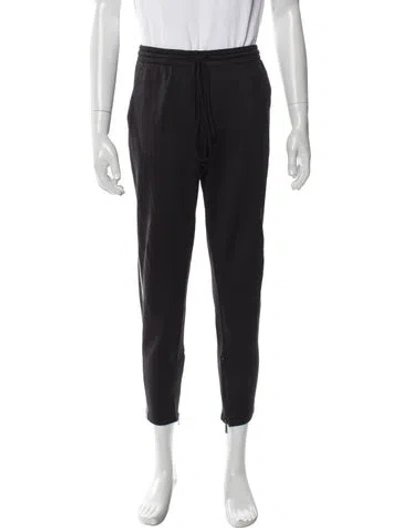 Pre-owned Valentino Rockstud Accents Lounge Bottoms In Black