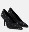Valentino Garavani Woman Pumps Black Size 8 Textile Fibers In Black