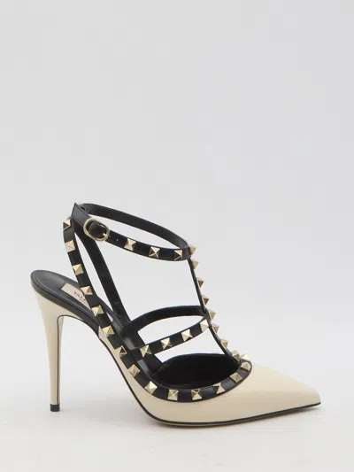 VALENTINO GARAVANI VALENTINO ROCKSTUD ANKLE STRAPT.100