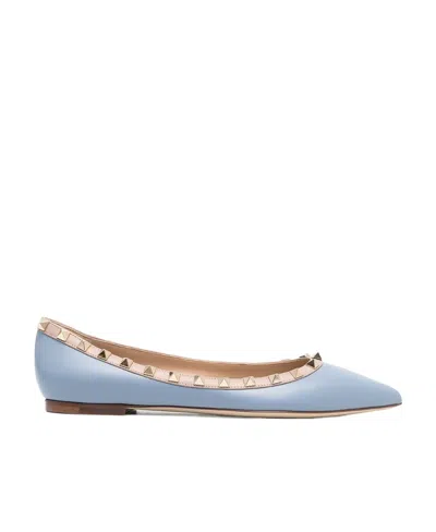 VALENTINO GARAVANI ROCKSTUD BALLERINA SHOES