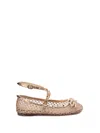 VALENTINO GARAVANI `ROCKSTUD` BALLERINAS