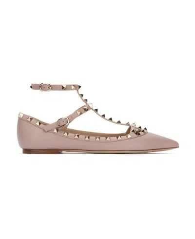 VALENTINO GARAVANI ROCKSTUD BALLERINAS